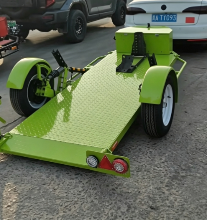 Model 100 Yarı Damla Hidrolik Kaldırma Motosiklet Römorku