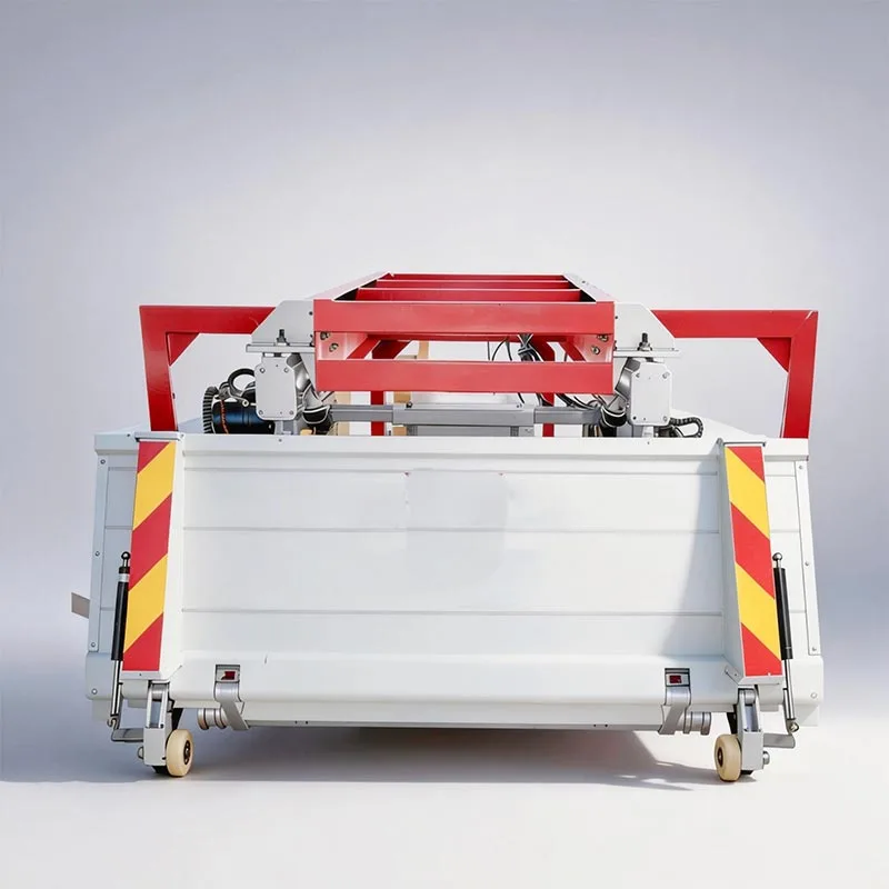 Kamyonun Arka Kapağı Altında